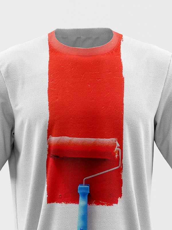 T-Shirt Three - Afbeelding 2